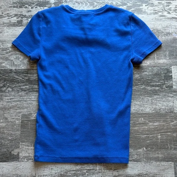 TNA Blue Ribbed Top - Picture 6 of 6